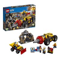 Lego City 60186 Конструктор Лего Город City Mining Тяжелый бур для горных работ, 294 детали