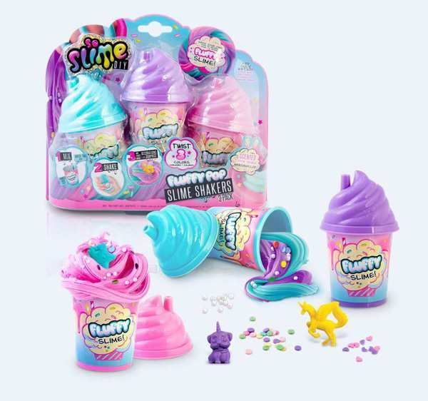 CANAL TOYS SSC101 Набор для изготовления воздушного слайма SO SLIME DIY серии "Fluffy", в комплекте 3 слайма CANAL TOYS SSC101 Набор для изготовления воздушного слайма SO SLIME DIY серии "Fluffy", в комплекте 3 слайма
