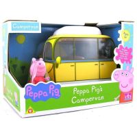 Peppa Pig 15569  Игровой набор "Свинка Пеппа и желтый автобус" (фигурка Пеппы, автобус)