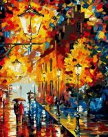 Раскраски по номерам. Картина Огни в ночи, 40*50 см