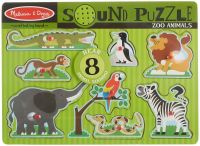 Melissa&Doug 727м Звуковой пазл Зоопарк