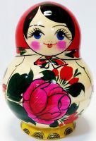 МАТРЁШКА М051390 Матрешка 5 в 1 средняя лампочка (Семеновская)