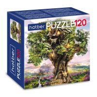 Hatber 120ПЗ5-18413 Пазл Hatber Premium Лукоморье 120 элементов А5 формат 150Х150 мм