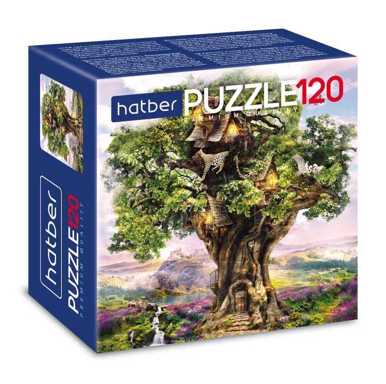 Hatber 120ПЗ5-18413 Пазл Hatber Premium Лукоморье 120 элементов А5 формат 150Х150 мм Hatber 120ПЗ5-18413 Пазл Hatber Premium Лукоморье 120 элементов А5 формат 150Х150 мм