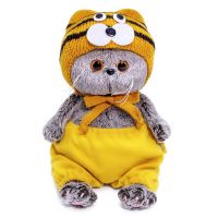 BUDI BASA BB-078 Мягкая игрушка BUDI BASA Кот Басик BABY в шапке тигренка
