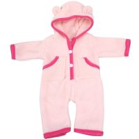 Junfa GC18-6 Одежда для кукол Комбинезон с капюшоном, розовый