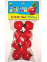 Рыжий Кот ИД-5922 Игрушка деревянная. Учимся считать "Яблоки"