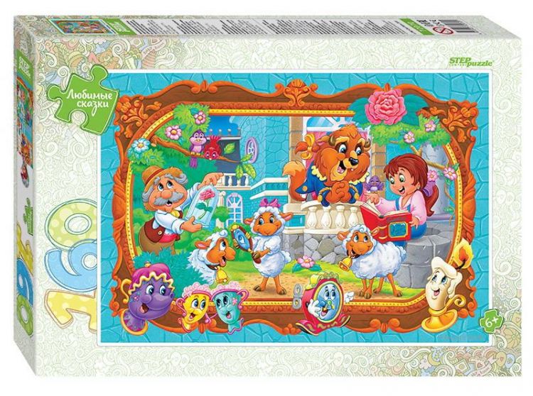 СТЕП ПАЗЛ 72070 Пазл STEP puzzle Красавица и Чудовище 160 элементов СТЕП ПАЗЛ 72070 Пазл STEP puzzle Красавица и Чудовище 160 элементов