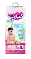 Manuoki JPM007 Подгузники Manuoki Ultrathin L 9-14 кг 44 шт. (Ультратонкая серия)