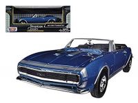 Motormax 73301 Модель винтажной машины 1967 Chevy Camaro SS, 1:24, бирюзовый металлик