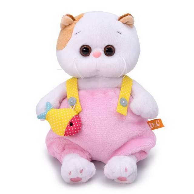 BUDI BASA LB-038 Мягкая игрушка BUDI BASA Кошка Ли-Ли BABY в меховом комбинезоне 20 см