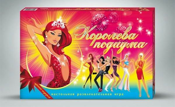 Лапландия 97854-no Игра "Королева подиума" , поле, кубик, 4 фишки, 123 карточки, инструкция Лапландия 97854-no Игра "Королева подиума" , поле, кубик, 4 фишки, 123 карточки, инструкция