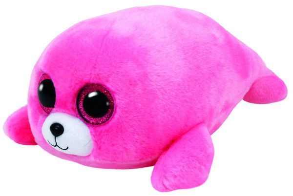 TY 37198 Beanie Boo's Тюлень Pierre розовый, 15 см
