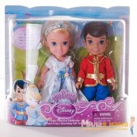 Disney Princess 756880 Принцессы Дисней Золушка и принц Чаминг, 15 см.