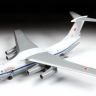 Звезда 7011з Сборная модель Военно-транспортный самолёт Ил-76МД, 1:144