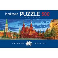 Hatber 500ПЗ2-19532 Пазл "Premium" Панорама Красная площадь, 500 элементов