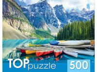 Рыжий кот ГИТП500-4210 TOPpuzzle. Пазлы 500 элементов. АЛЬПИЙСКОЕ ОЗЕРО
