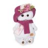 BUDI BASA LK24-011 Мягкая игрушка Кошечка Ли-Ли в панаме и шарфе, 24 см