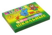 Пегас Мелки школьные цветные, 9 шт по 12,5 грамм