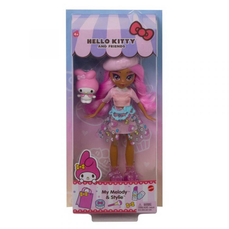 Mattel GWW97 Кукла Mattel Hello Kitty с фигуркой Стайли Mattel GWW97 Кукла Mattel Hello Kitty с фигуркой Стайли