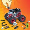 Mattel GVM27 Hot Wheels Конструктор Хот Вилс Mega Construx Монстр-трак Боун Шейкер, 194 детали