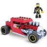 Mattel GVM29 Hot Wheels Конструктор Хот Вилс Mega Construx Машинка гоночная Боун Шейкер, 118 деталей