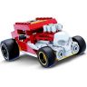 Mattel GVM29 Hot Wheels Конструктор Хот Вилс Mega Construx Машинка гоночная Боун Шейкер, 118 деталей