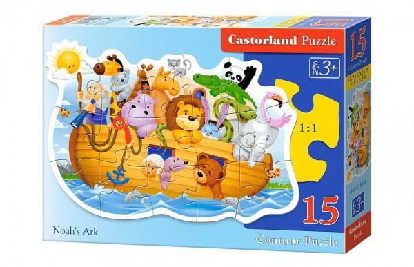 Castorland В-015054 Пазл Castorland Ноев ковчег 15 деталей Castorland В-015054 Пазл Castorland Ноев ковчег 15 деталей