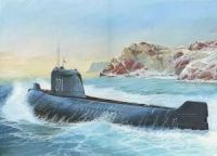 Звезда 9025з Сборная модель - Советская атомная подводная лодка К-19 1:350