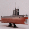 Звезда 9025з Сборная модель - Советская атомная подводная лодка К-19 1:350