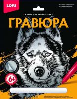 LORI Гр-603 Гравюра большая "Сибирский хаски"