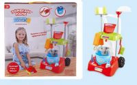ABtoys (АБтойс) PT-01528 Игровой набор ABtoys Помогаю маме Генеральная уборка Тележка и 9 предметов