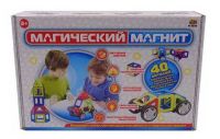 ABtoys (АБтойс) PT-01351 Конструктор "Магический магнит", не менее 40 деталей, в коробке