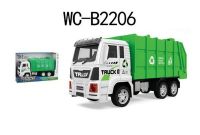 ABtoys (АБтойс) 89002B-9 Мусоровоз, инерционный, без эффектов, 27х10х17,5 см
