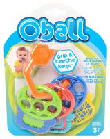 Oball 81523 Прорезыватель для зубок Разноцветные ключики