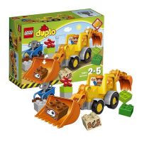 Lego Duplo 10811 Конструктор Лего Дупло Экскаватор-погрузчик, 19 деталей