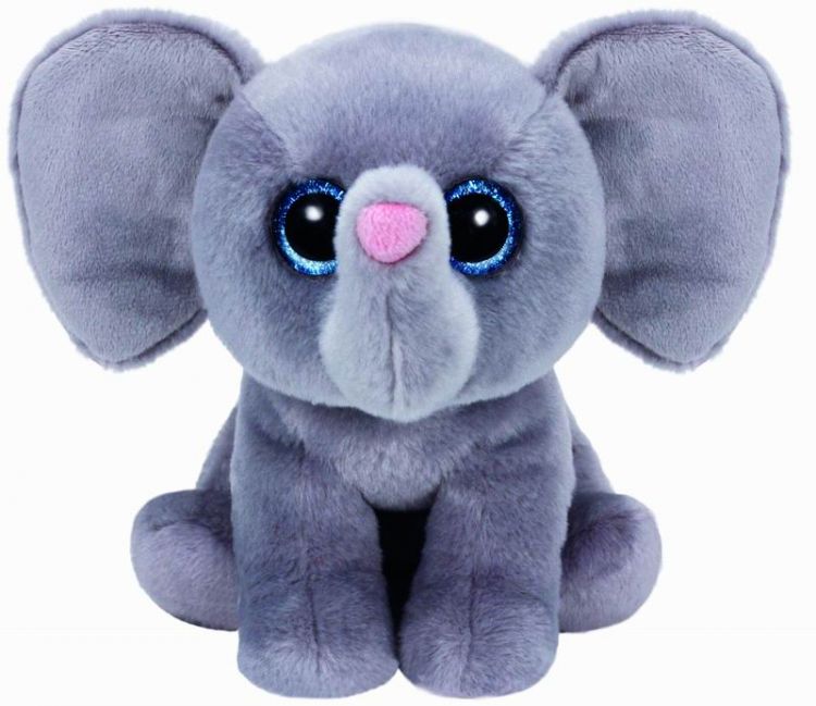 TY 90230 Beanie Babies Мягкая игрушка Слоненок Whooper, 25 см