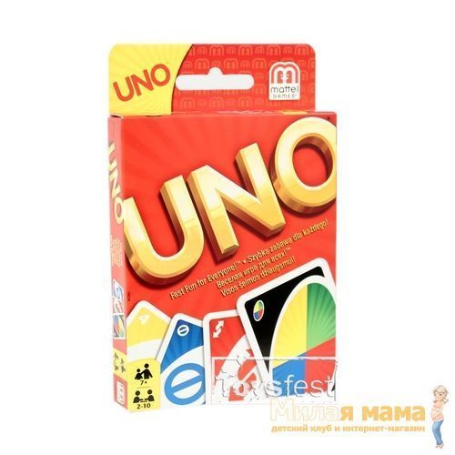 Mattel W2085 Настольная игра Уно / Uno