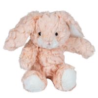 Мягкая игрушка Teddykompaniet Кролик Салли, розовый, 16 см