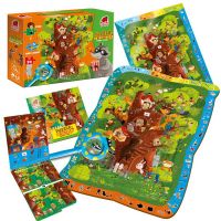 Roter K fer RK1080-04 Настольная игра Roter K fer Пазл-детектив Лесные истории 54 элемента