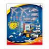 Dave Toy 32014 Игровой набор Аэропорт с машинками и самолетами