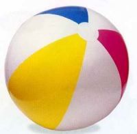 Мяч надувной 61см "Gloossy Panel Ball" 6 цв.(от 3-х лет)(Китай)