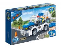 BanBao 7017 Конструктор Банбао Полицейская машина, 100 деталей