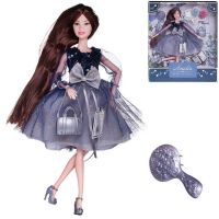 ABtoys (АБтойс) PT-01621 Кукла ABtoys "Amelia. Вечерний раут" в платье с пайетками с двухслойной юбкой, темные волосы 30см