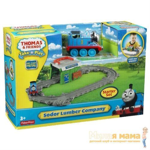 Thomas and friends Игровой набор Томас на лесопилке