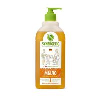SYNERGETIC 105055 Жидкое мыло SYNERGETIC Фруктовый микс 500мл