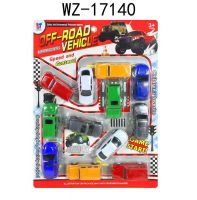 Junfa WZ-17140 Игровой набор Junfa Легковые машинки 12шт инерционные пластмассовые