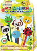 КЛЕВЕР АФ48-801 Набор для изготовления фигурок из фетра «Мордашки на карандашики»