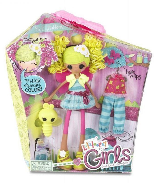 Lalaloopsy 530596 Кукла Лалалупси Гёлз, Цветочная фея с пижамой, меняет цвет волос