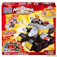 Mega Bloks 05872 Конструктор Могучие рейнджеры Схватка Рейнджеров с врагом Желтый рейнджер, 207 деталей